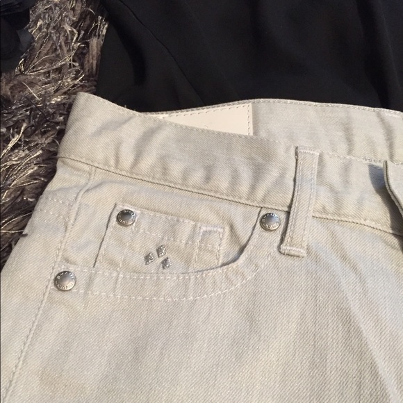 Shams gray trousers with fine silver threads NWT - Picture 7 of 7
